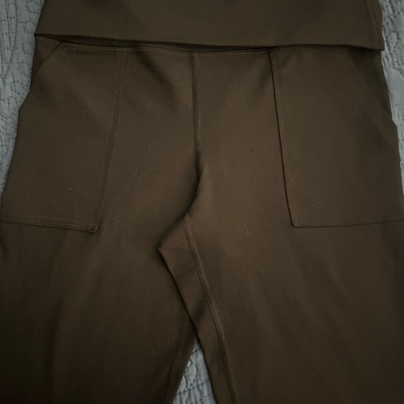 OFFLINE By Aerie The Hugger High Waisted Foldover Flare Legging - Picture 8 of 8